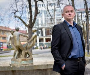 25.03.2021., Nova Gradiska - Vinko Grgic, kandidat za gradonacelnika Nove Gradiske.

Photo: Sasa Zinaja/NFoto/PIXSELL