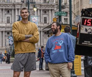 HUSTLE—starring Adam Sandler as a basketball scout who discovers a player abroad with a rocky past
Adam Sandler
https://twitter.com/NetflixFilm/status/1318221594280435713
CR: Netflix
