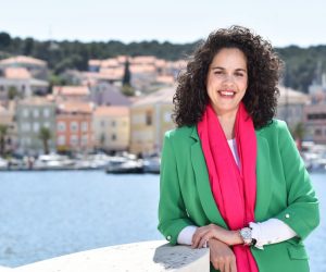 15.04.2021., Mali Lošinj - Ana Kučić, gradonacelnica Malog Losinja.

Photo: Sasa Zinaja/NFoto