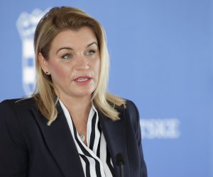 Zagreb, 18.08.2021 - Ministric turicma Nikolina Brnjac dala je izjavu o turističkoj sezoni.
Na fotografiji Nikolina Brnjac.
foto HINA/ Edvard ŠUŠAK/ es