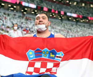 Tokio, 29.08.2021 - Hrvatski aleticar Velimir andor osvojio je srebrnu medalju u u bacanju diska, kategorija F52, na paraolimpijskim igrama Tokio 2020.
foto HINA/ Damir SENCAR/ ds