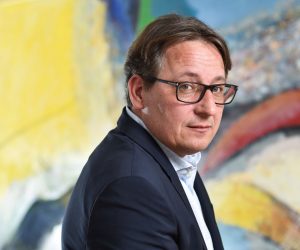 17.03.2021., Zagreb - Josip Popovac, predsjednik Vijeća za elektroničke medije. Poto: Saša Zinaja/NFoto
