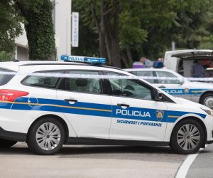 08.06.2020., Rijeka - Prometna nesreca u ulici Kozala 77 u kojoj je vozac motocikla udario motociklom u ogradu i na mjestu preminuo. Photo: Nel Pavletic/PIXSELL