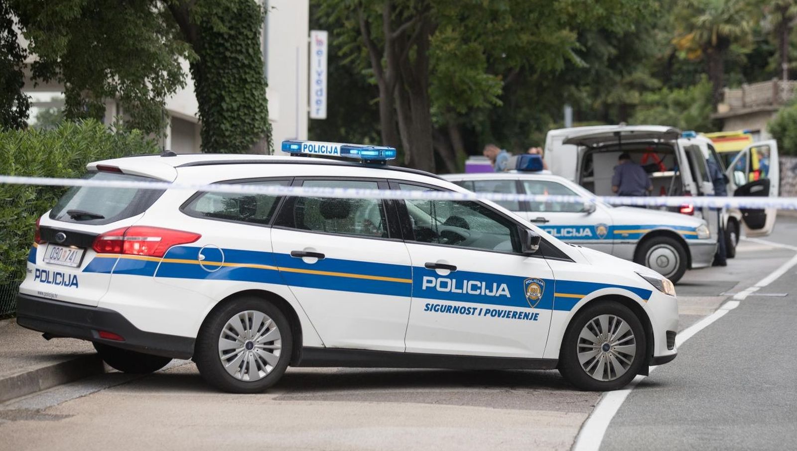 08.06.2020., Rijeka - Prometna nesreca u ulici Kozala 77 u kojoj je vozac motocikla udario motociklom u ogradu i na mjestu preminuo. Photo: Nel Pavletic/PIXSELL