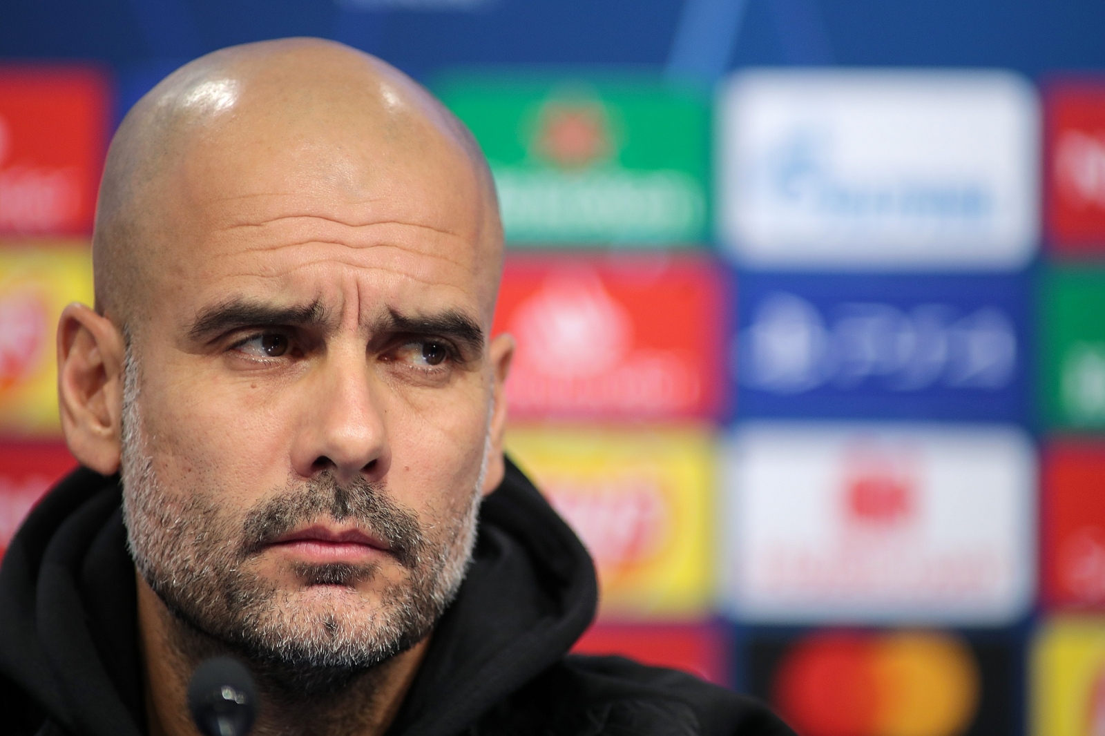 10.12.2019., Stadion Maksimir, Zagreb - UEFA Liga prvaka, skupina C, 6. kolo, GNK Dinamo - FC Manchester City. Konferencija za medije FC Manchester City. Trener Manchester Cityja Josep Guardiola. 
Photo: Goran Stanzl/PIXSELL