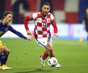11.10.2020., stadion Maksimir, Zagreb - Liga nacija, 3. kolo, skupina 3, Hrvatska - Svedska. Photo: Marko Prpic/PIXSELL