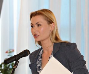 03.05.2012., Zagreb - Dodjela nagrada Hrvatskog novinarskog drustva odrzana je u prostorijama HND-a. Danka Derifaj. 
Photo: Davor Puklavec/PIXSELL