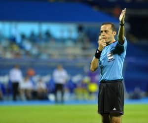 22.08.2012., stadion Maksimir, Zagreb - 1. utakmica doigravanja za ulazak u skupinu Lige prvaka, GNK Dinamo - NK Maribor. Sudac Cuneyt Cakir.
Photo: Marko Lukunic/PIXSELL