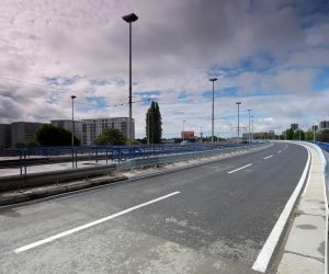 13.05.2021., Zagreb - Dovrseni su radovi prve etape Mosta mladosti te je predmetna dionica u smjeru juga prema Sarajevskoj ulici pustena u promet za sva vozila. Photo: Tomislav Miletic/PIXSELL