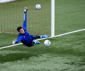 12.07.2021., Reykjavik, Island - Nogometasi Dinama odradili su posljednji trenig uoci sutrasnje uzvratne utakmice 1. pretkola UEFA Lige prvaka protiv domacina Valura. Ivan Nevistic Photo: Marko Lukunic/PIXSELL