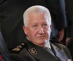 17.10.2017., Zagreb - U MORH-u, na Trgu kralja Petra Kresimira odrzana je sredisnja svecanost u povodu obiljezavanja 26. obljetnice Glavnog stozera Oruzanih snaga RH (GS OSRH). Domagoj Domazet Loso, Pavo Miljavac. 
Photo: Tomislav Miletic/PIXSELL