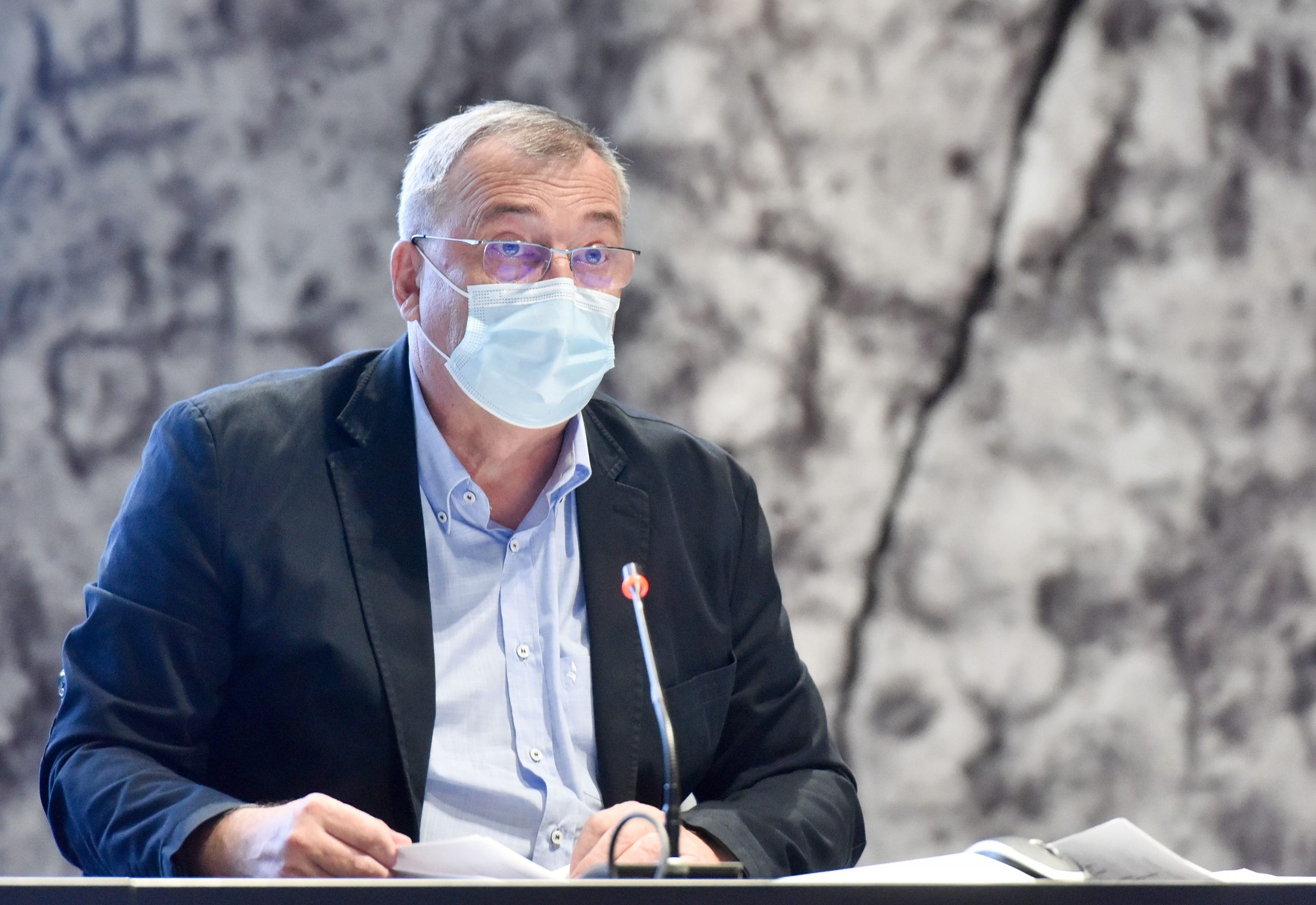 18.6.2021.,Zagreb -U NSK je odrzana redovna konferencija za medije nacionalnog stozera civilne zastite.
Photo: Davorin Visnjic/PIXSELL