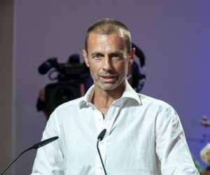 20.08.2021., Split - Svecana proslava obiljezavanja 25 godina Sportskih igara mladih.
Aleksander Ceferin
Photo: Miroslav Lelas/PIXSELL