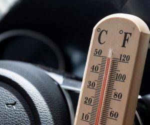 21.06.2021., Zagreb - Temperatura  u automobilu ostavljenom na suncu u 12:30 h. Photo: Davor Puklavec/PIXSELL
