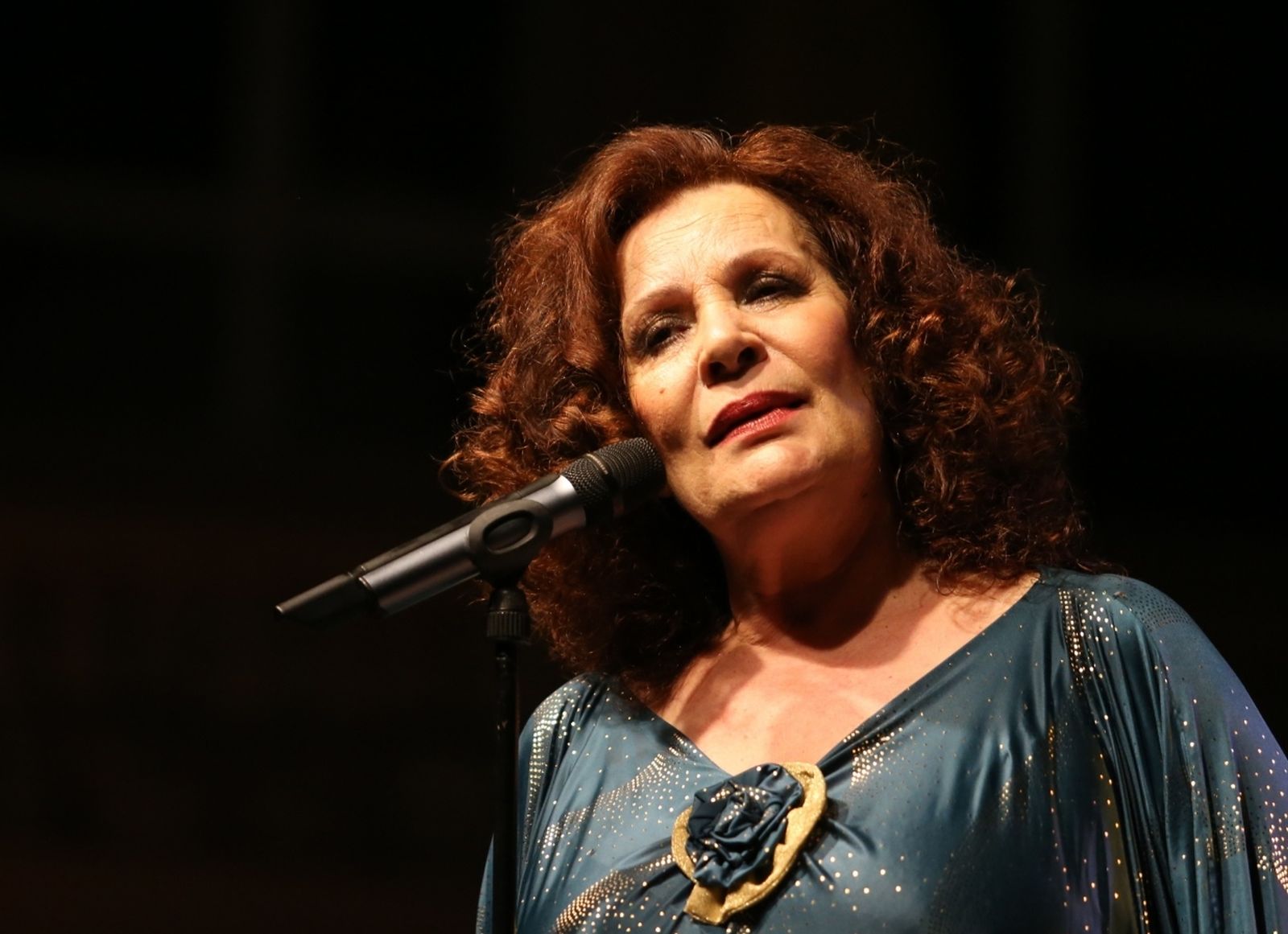 23.07.2016., Zagvozd - Glazbena diva Radojka Sverko odrzala koncert na Trgu glumca u sklopu 19. kazalisnih susreta Glumci u Zagvozdu. Photo: Ivo Cagalj/PIXSELL