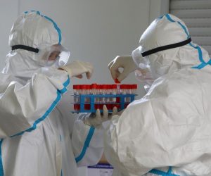 24.08.2021., Karlovac - Guzva na testiranju za koronavirus na drive-in lokaciji u Luscicu.
Photo: Kristina Stedul Fabac/PIXSELL