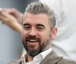 Rostov na Donu: Stipe Pletikosa u press centru čeka početak utakmice Hrvatska - Island 26.06.2018., Rostov Arena, Rostov na Donu, Rusija - Stipe Pletikosa u press centru u iscekivanju posljednje utakmice hrvatske reprezentacije u skupini D Svjetskog nogometnog prvenstva 2018. protiv Islanda. Photo: Igor Kralj/PIXSELL