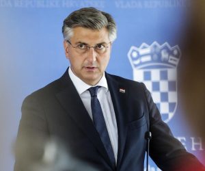 26.08.2021., Zagreb - Pod predsjedanjem premijera RH Andreja Plenkovica odrzana 73. sjednica Vlade RH. Nakon sjednice premijer Plenkovic dao izjave novinarima. 

Photo: Robert Anic/PIXSELL