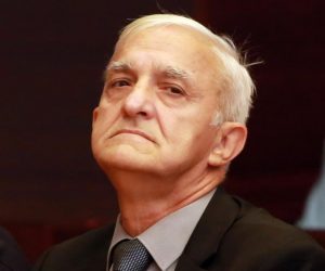 26.09.2017., Split - Dragan Vasiljkovic osudjen je na 15 godina zatvora presudom donesenom na Zupanijskom sudu. Proglasen je krivim za dvije tocke optuznice - zlostavljanje zatvorenika na Kninskoj tvrdjavi i napad na policijsku postaju u Glini.
Photo: Miranda Cikotic/PIXSELL
