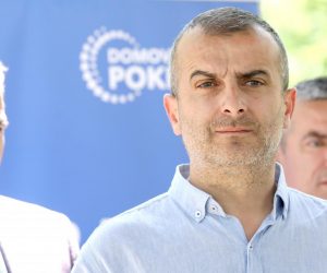 27.05.2021., Zagreb - Predstavnici Izbornog stozera kandidata za gradonacelnika Grada Zagreba Miroslava Skore odrzali su na Zrinjevcu konferenciju za medije. 
Photo: Patrik Macek/PIXSELL