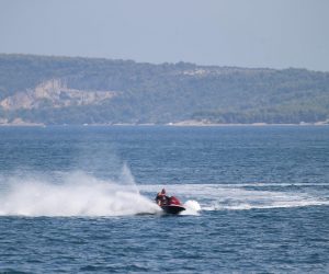 27.07.2015., Split - Mladic uziva u voznji jet-skijem. 
Photo:Ivo Cagalj/PIXSELL