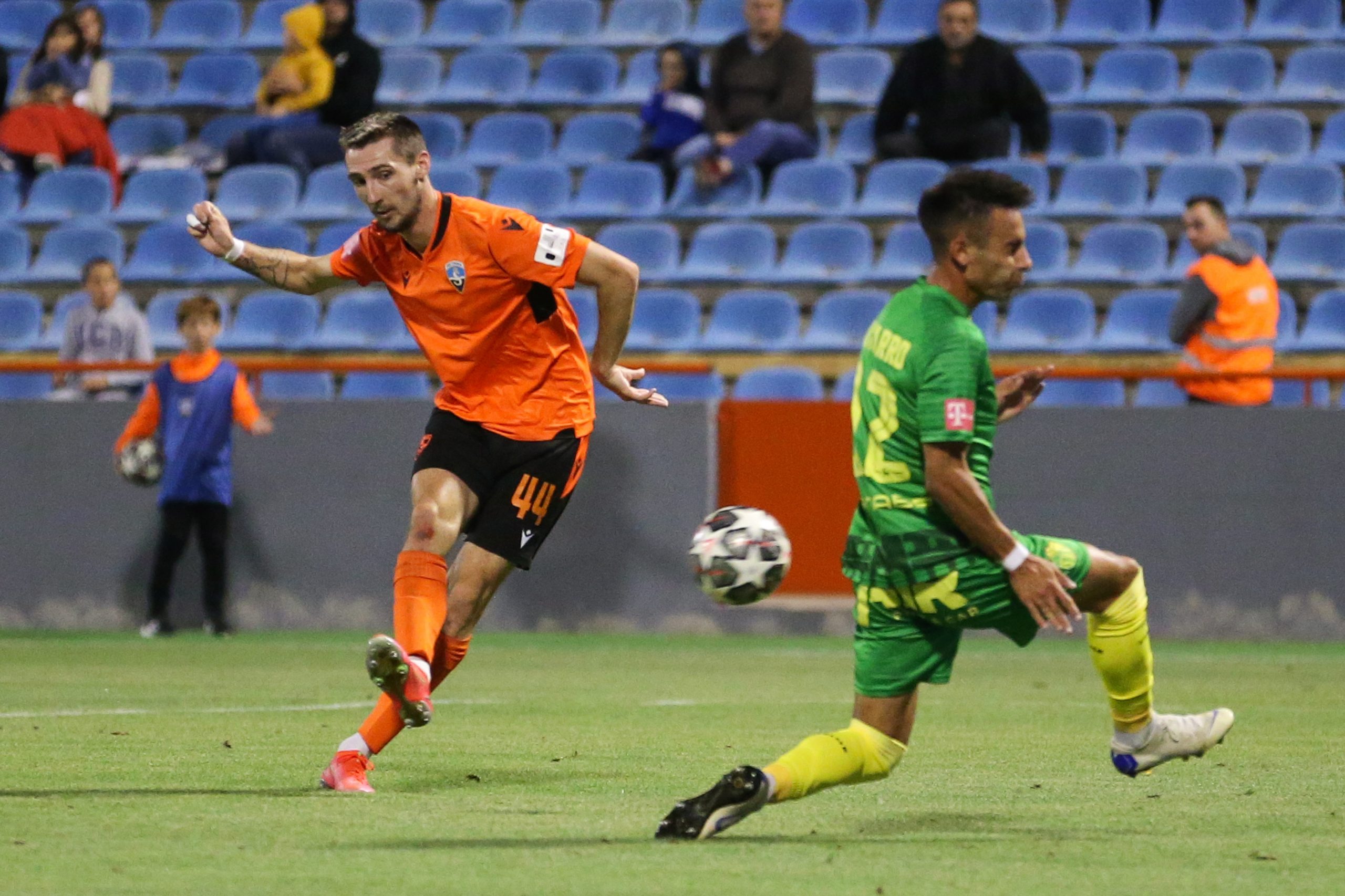 28.08.2021., stadion Subicevac, Sibenik - Hrvatski Telekom Prva liga, 07. kolo, HNK Sibenik - NK Istra 1961. Marin Jakolis. 
Photo: Luka Stanzl/PIXSELL