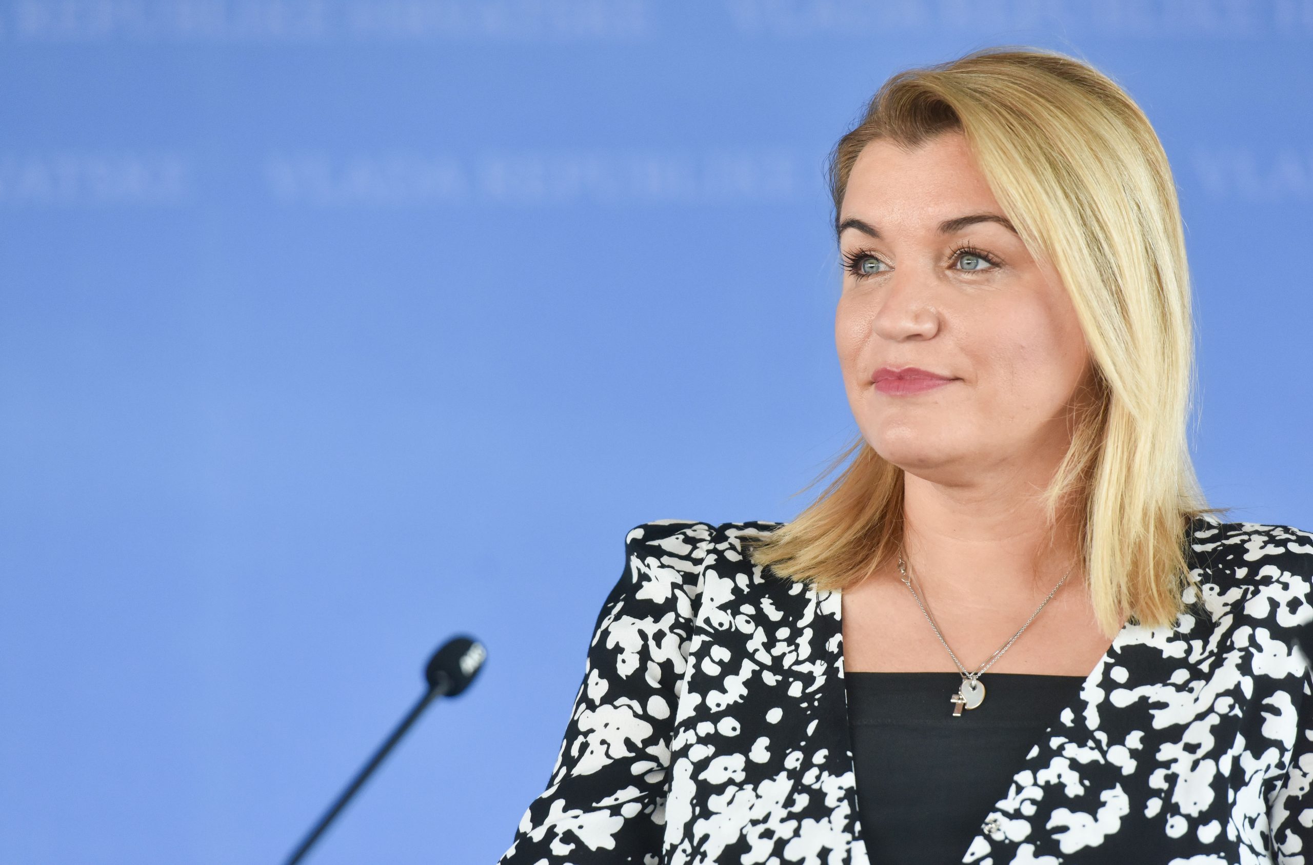 29.07.2021., Zagreb - U NSK je odrzana 71. sjednica Vlade Republike Hrvatske. Nakon sjednice neki ministri dali su izjave za medije. 
Photo: Davorin Visnjic/PIXSELL