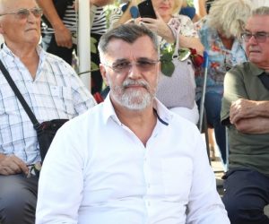 29.07.2021. Glina - komemoracija povodom 80. godisnjice ustaskog zlocina iz ljeta 1941., odrzala se u organizaciji Antifasisticke lige RH i Srpskog narodnog vijeca. Na komemoraciji su uz obitelji zrtava sudjelovali i podpredsjednik Vlade RH Boris Milosevic, predsjednik SNV-a Milorad Pupovac, izaslanik predsjednika Srbije Veran Matic, te voditeljica Documente-Centra za suocavanje s prosloscu Vesna Terselic. Photo: Edina Zuko/PIXSELL