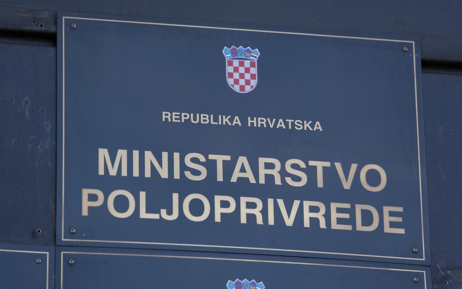 30.01.2018., Zagreb - Zgrada Ministarstva poljoprivrede.
Photo: Matija Habljak/PIXSELL