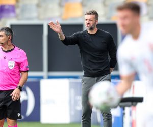 31.05.2021., stadion Ljudski vrt, Maribor, Slovenija - UEFA Europsko U21 prvenstvo, cetvrtfinale, Spanjolska - Hrvatska.Izbornik Hrvatske Igor Biscan  Photo: Sanjin Strukic/PIXSELL