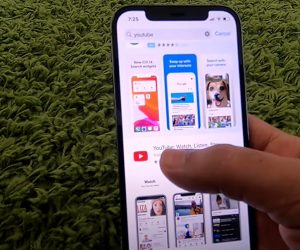 Screenshot YouTube