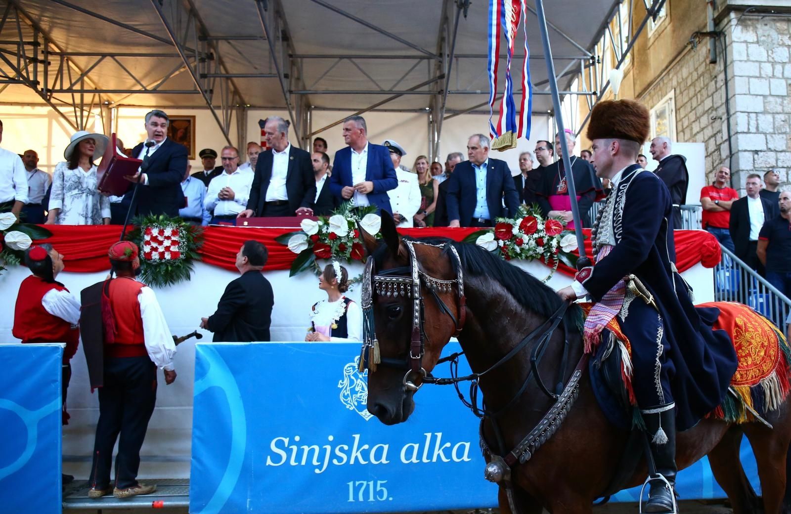 08.08.2021.,Sinj- Motivi 306. Sinjske alke. Slavodobitnik Mihovil Zupa.
Photo:Ivo Cagalj/PIXSELL