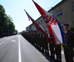 01.05.2017., Okucani - U Okucanima svecano je obiljezena 22. obljetnica vojno-redarstvene akcije Bljesak. Photo: Ivica Galovic/PIXSELL