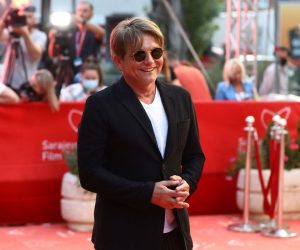 20.08.2021., Sarajevo, Bosna i Hercegovina - Posljednji tepih 27. Sarajevo Film Festivala pripao je ekipi filma "Toma". Dragan Bjelogrlic
Photo: Armin Durgut/PIXSELL