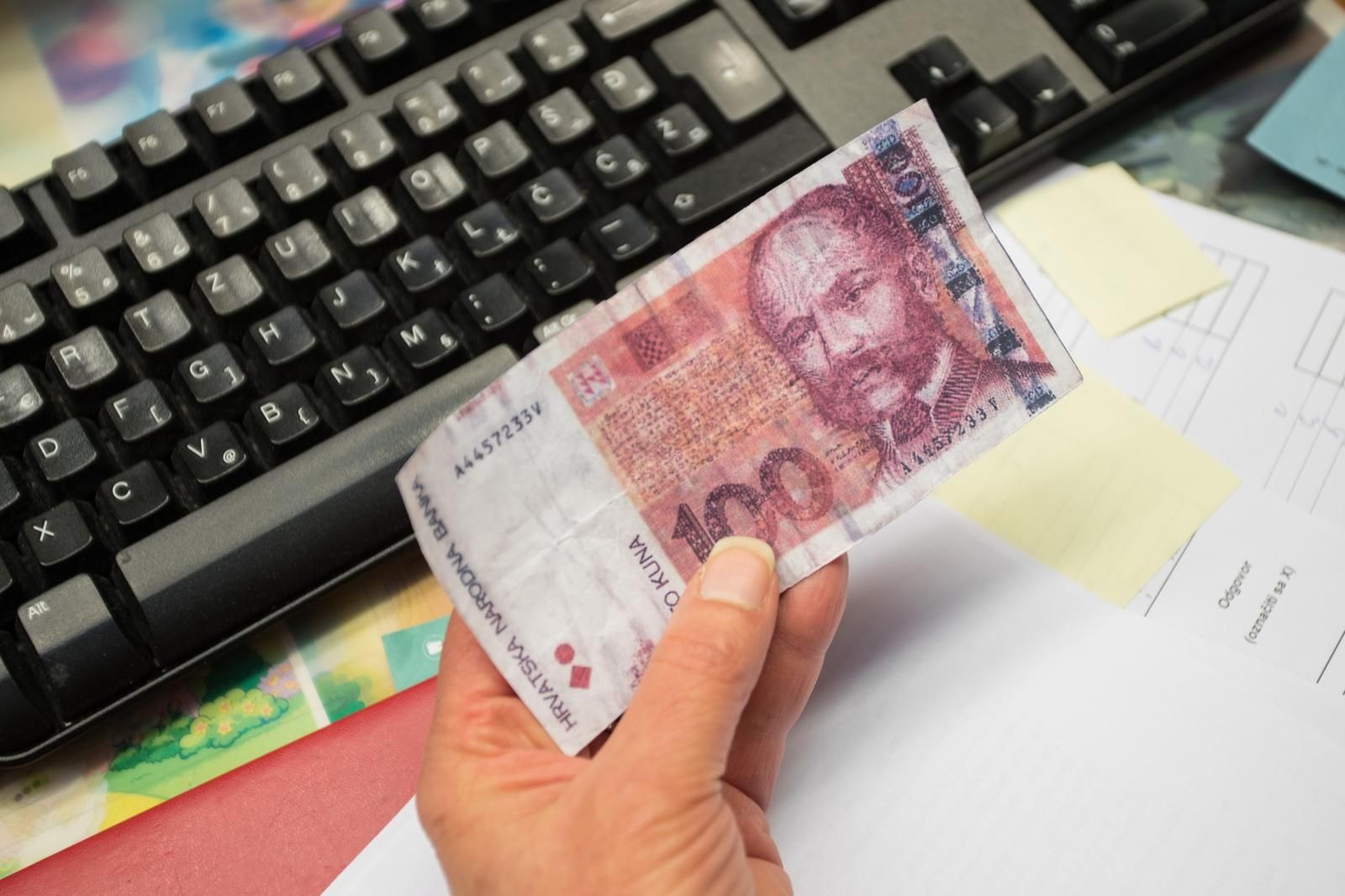 15.02.2018., Zagreb - Direkcija trezora Hrvatske narodne banke u kojoj se rade forenzicka ispitivanja nacionalne valute.
Photo: Davor Puklavec/PIXSELL