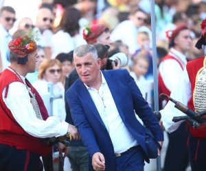 08.08.2021.,Sinj- Motivi 306. Sinjske alke. Gradonacelnik Miro Bulj,
Photo:Ivo Cagalj/PIXSELL