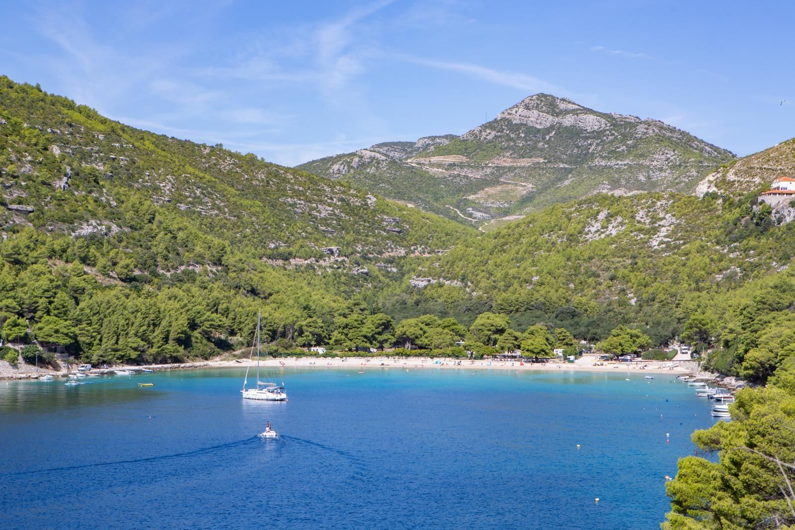 Uvala Prapratno na poluotoku Pelješcu 10.09.2018., Uvala Prapratno, poluotok Peljesac - Uvala Prapratno na poluotoku Peljescu. Photo: Grgo Jelavic/PIXSELL