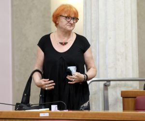 09.07.2021., Zagreb - Sabor 7. sjednicu nastavlja raspravom o izmjenama i dopunama Zakona o volonterstvu.
Photo: Patrik Macek/PIXSELL