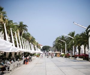 21.07.2015., Split - Grad prepun stranih i domacih gostiju. 
Photo: Petar Glebov/PIXSELL