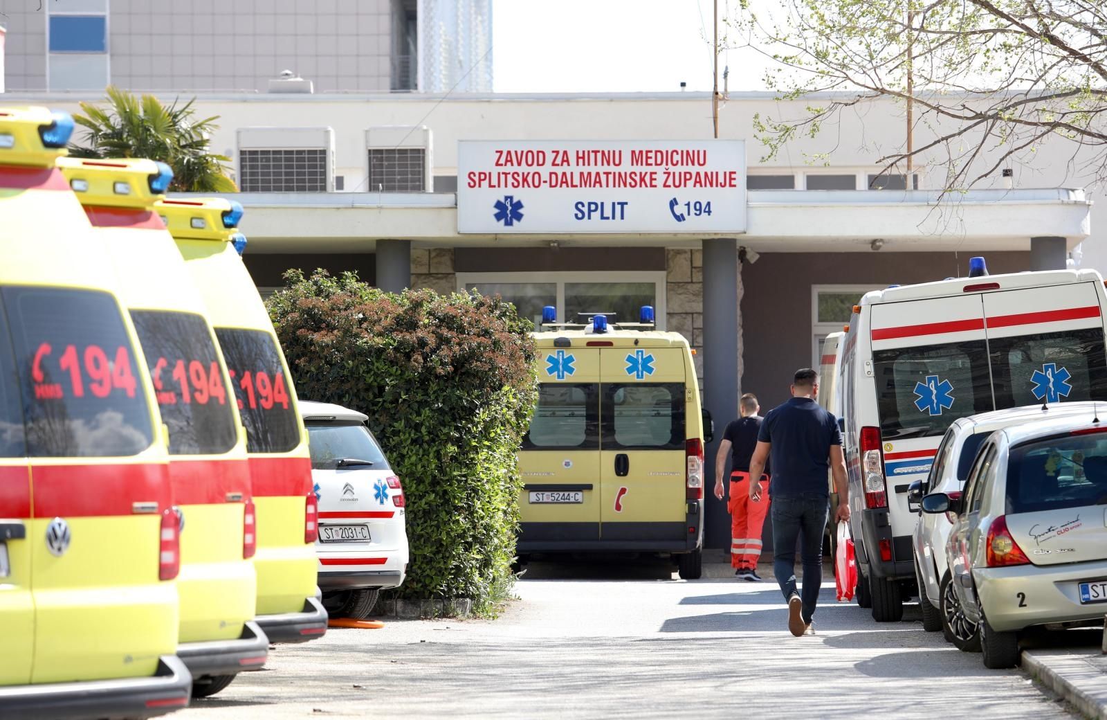 31.03.2021.,Split- KBC Split zbog porasta broja oboljelih od Covida operacije iz hladnog pogona stavio na cekanje.
Photo:Ivo Cagalj/PIXSELL
