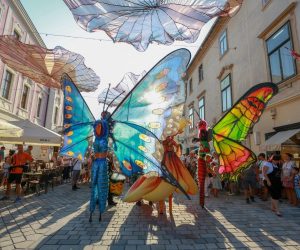Varaždin: Boje, zvukovi i mirisi Špancirfesta oduševljavaju posjetitelje 22.08.2018., Varazdin - Boje, zvukovi i mirisi Spancirfesta odusevljavaju posjetitelje. 

Photo: Matija Habljak/PIXSELL