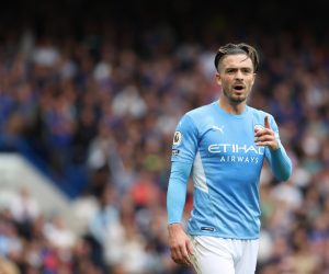 Chelsea v Man City 25 September 2021, London - Premier League Football - Chelsea v Manchester City - Jack Grealish of Man City - Photo: Charlotte Wilson / Offside. London UK *** Chelsea gegen Man City 25. September 2021, London Premier League Fußball Chelsea gegen Manchester City Jack Grealish von Man City Foto Charlotte Wilson Abseits London UK PUBLICATIONxINxGERxSUIxAUTxONLY Copyright: xCharlottexWilsonx/xOffsidexOffside