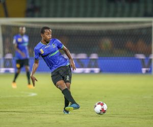 July 1, 2019: Feisal Salum Abdalla of Tanzania during the 2019 African Cup of Nations match between Algeria and Tanzania at the Al Salam Stadium in Cairo, Egypt. Ulrik Pedersen/CSM.(Credit Image: © Ulrik Pedersen/CSM via ZUMA Wire) (Cal Sport Media via AP Images)