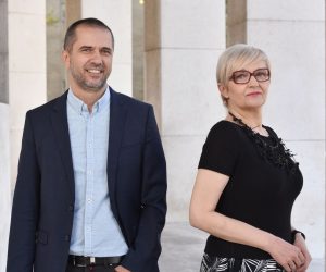 09.09.2021., Zagreb - Dragan Soldo, lijecnik i Zrinka Mach, predsjednica udruge dijabeticara. 

Photo Sasa ZinajaNFoto