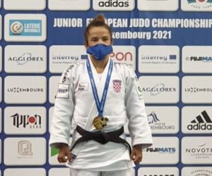 Zagreb, 10.09.2021. - Hrvatska džudašica Katarina Krišto postala je u petak europska juniorska prvakinja na Europskom prvenstvu u Luksemburgu, dok je Lara Cvjetko osvojila srebrnu medalju. Na fotografiji  Katarina Krišto.
foto HINA/ HRVATSKI JUDO SAVEZ/ ml
