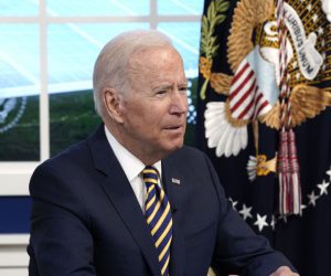 epa09473268 U.S. President Joe Biden addresses the virtual Major Economies Forum on Energy and Climate from the South Court Auditorium at the White House in Washington, DC, USA, 17 September 2021. President Joe Biden convenes a virtual Major Economies Forum on Energy and Climate in an effort to combat climate change, before the start of the 2021 United Nations Climate Change Conference (COP26) to be held in the city of Glasgow, Scotland, on 01 November 2021 till 12 Nevember 2021.  EPA/Yuri Gripas / POOL