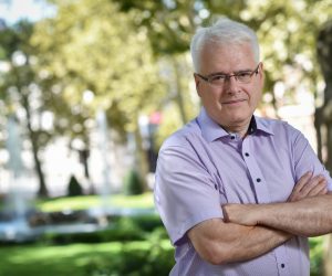 07.08.2021., Zagreb - Ivo Josipović, profesor kaznenog prava na Pravnom fakultetu u Zagrebu i bivsi Predsjednik RH.

Photo Sasa ZinajaNFoto