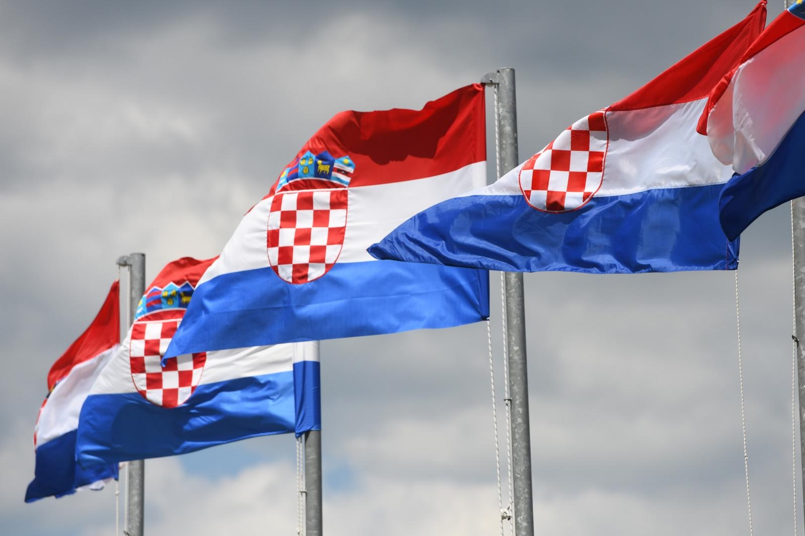 02.06.2021., Knin - Zavrsna svecanost hodnje pripadnika Hrvatske vojske, polaznika 2. narastaja obuke u Sredistu za razvoj vodja "Marko Babic" na kninskoj tvrdjavi. Polaznicima su na svecanosti  dodijeljene znacke i diplome o uspjesno zavrsenoj obuci.
Photo: Hrvoje Jelavic/PIXSELL