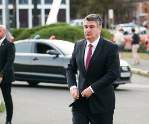 06.09.2021., Zagreb - Predsjednik Republike Zoran Milanovic prisustvovao je sredisnjoj manifestaciji u prigodi obiljezavanja 50. obljetnice Hrvatskog proljeca u organizaciji Matice hrvatske, koja se obiljezila izvedbom opere Nikola Subic Zrinski u Hrvatskom narodnom kazalistu u Zagrebu. 
Photo: Luka Stanzl/PIXSELL