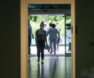 06.06.2021., Zagreb - Klinicka bolnica Dubrava otvorila je nakon 217 dana vrata za pacijente koji nisu zarazeni koronavirusom.
Photo: Zeljko Hladika/Pixsell